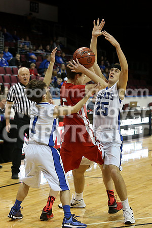 1AD2 Boys Third Place Game - Beloit St. John's Tipton vs Logan