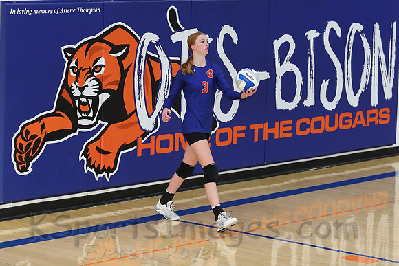Otis-Bison vs Bucklin Volleyball