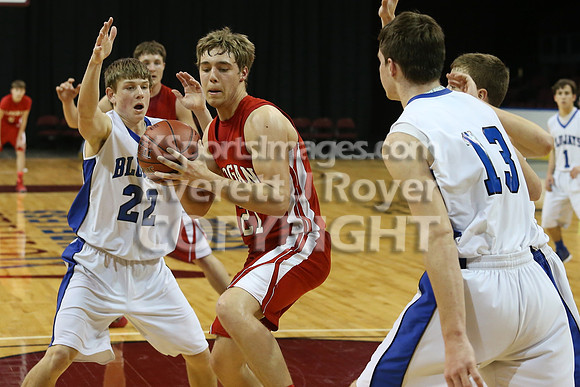 1AD2 Boys Third Place Game - Beloit St. John's Tipton vs Logan