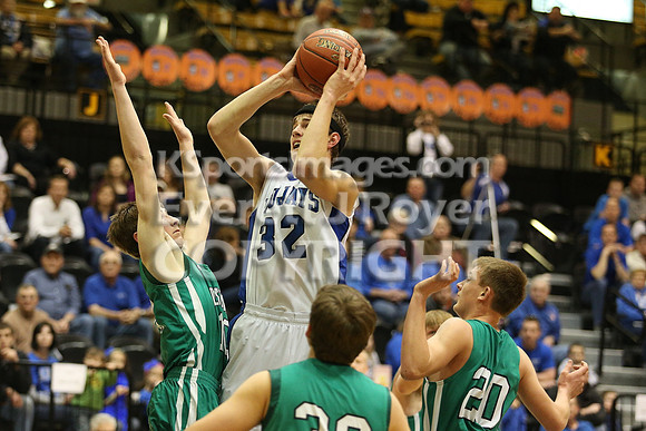 Beloit St. Johns Tipton - Northern Valley Kansas State 1A D2 Basketball
