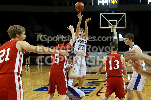 1AD2 Boys Third Place Game - Beloit St. John's Tipton vs Logan