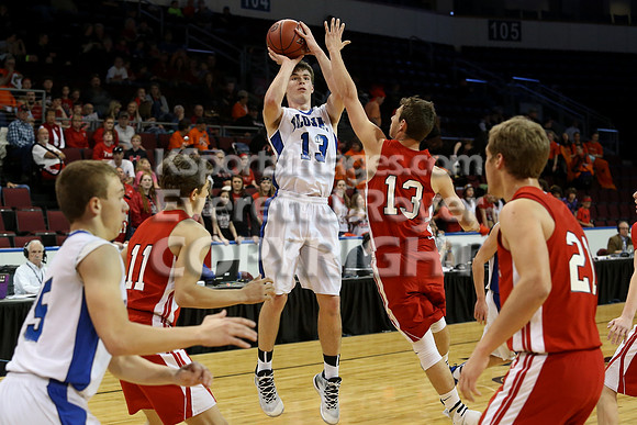 1AD2 Boys Third Place Game - Beloit St. John's Tipton vs Logan