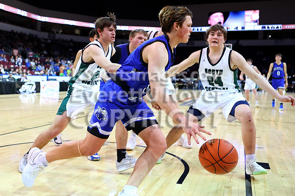 South Central vs South Gray, SPIAA Basketball Tournament,  Dodge City