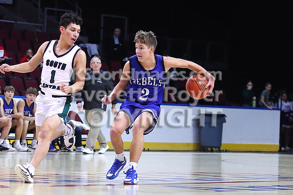 South Central vs South Gray, SPIAA Basketball Tournament,  Dodge City