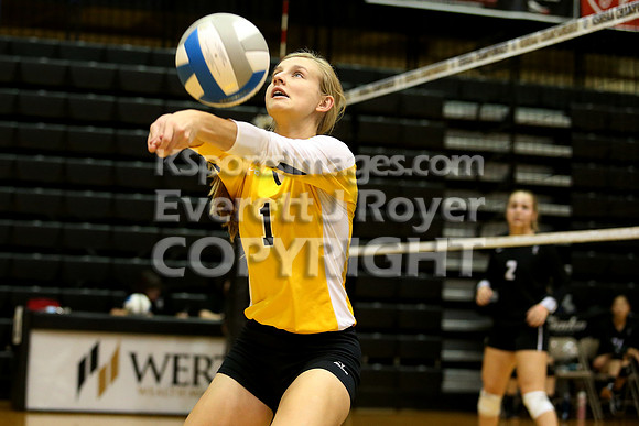 Garden Plain vs  Maranatha 2A Volleyball