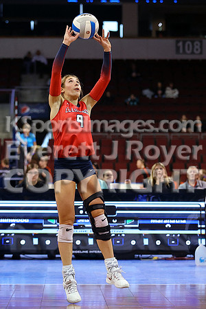 Maranatha Academy vs Ellinwood 2A State Volleyball Tournament