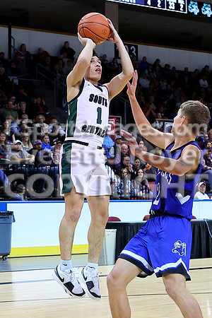 South Central vs South Gray, SPIAA Basketball Tournament,  Dodge City