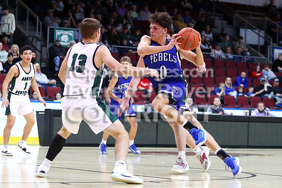 South Central vs South Gray, SPIAA Basketball Tournament,  Dodge City