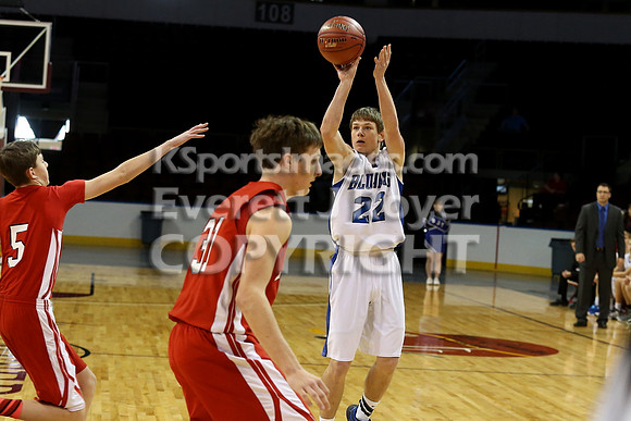 1AD2 Boys Third Place Game - Beloit St. John's Tipton vs Logan