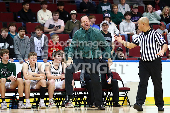 South Central vs South Gray, SPIAA Basketball Tournament,  Dodge City