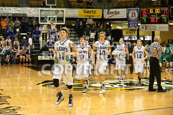 Beloit St. Johns Tipton - Northern Valley Kansas State 1A D2 Basketball