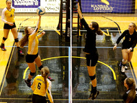 Garden Plain vs  Maranatha 2A Volleyball