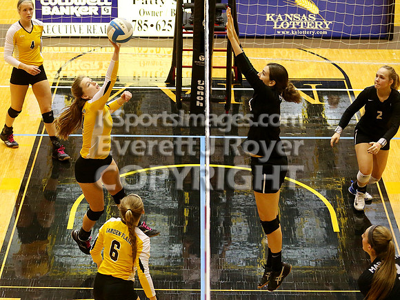 Garden Plain vs  Maranatha 2A Volleyball