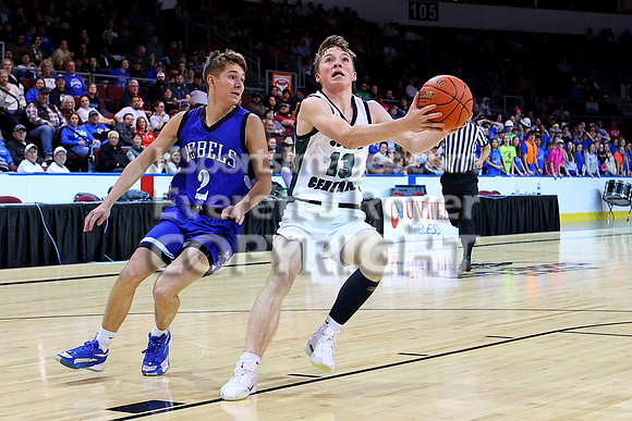 South Central vs South Gray, SPIAA Basketball Tournament,  Dodge City