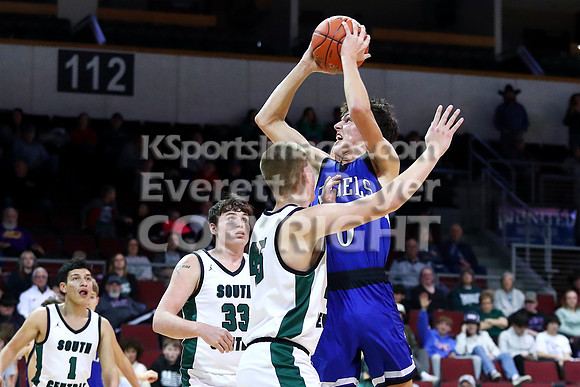 South Central vs South Gray, SPIAA Basketball Tournament,  Dodge City